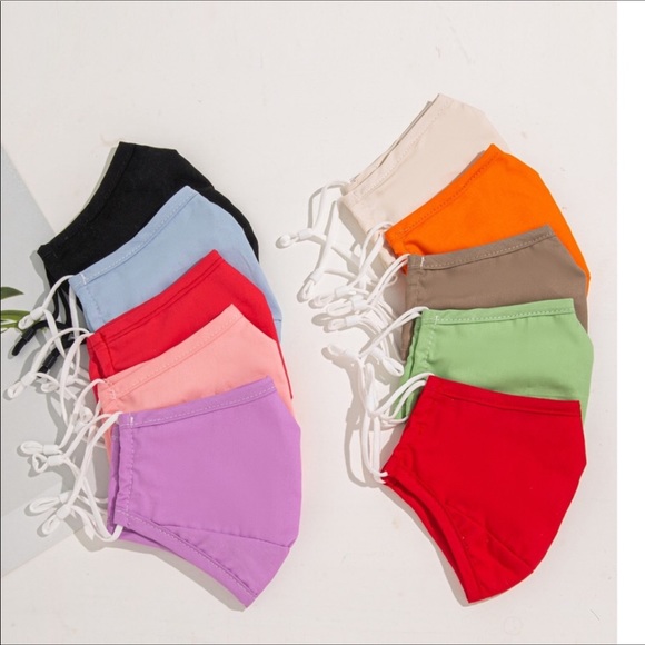 3/$25/Face Mask Colorful 1 pcs personalized or b… - Picture 3 of 5